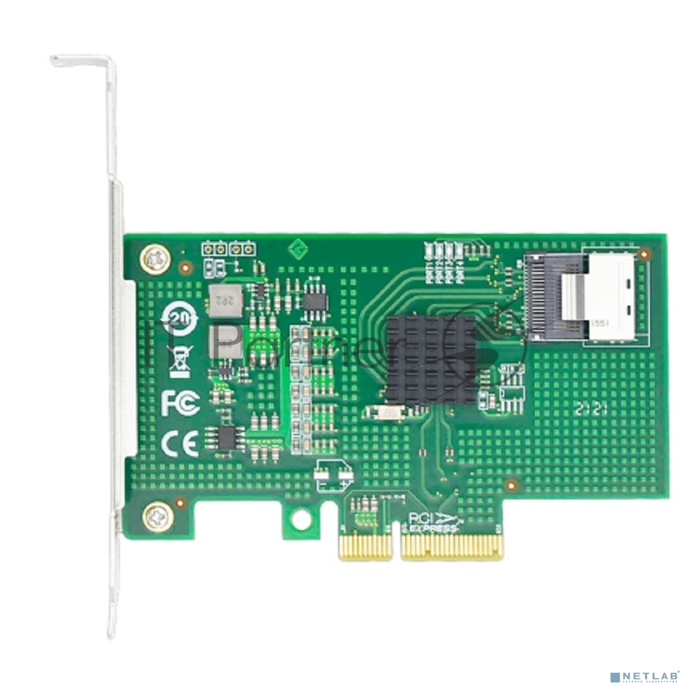 Переходник Lr-Link LRST9630-4IR PCIe x1 4-Port SATA3 RAID, MARVELL 88SE9230, 1* SFF-8087,RAID 0, 1, 10, JBOD