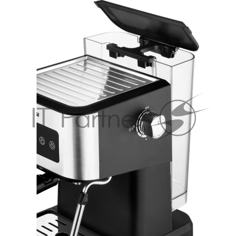 Кофеварка рожковая Ufesa MONZA черный/серебристый, исп. кофе - молотый, 1.5 л, 1050 Вт, 20 бар