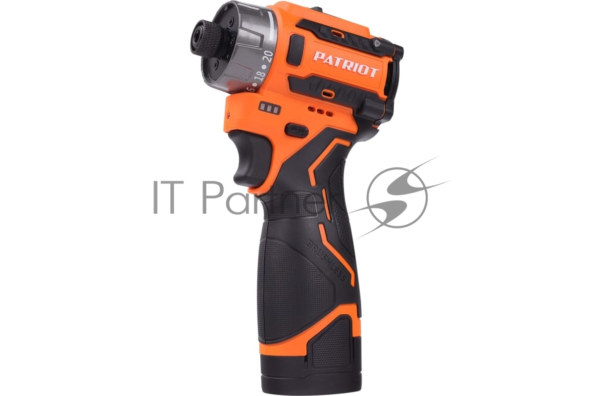 Винтоверт PATRIOT BR 469, HEX 1/4, 16.8В, 2.0 А·ч, 70Нм, 2 акб и зу, кейс