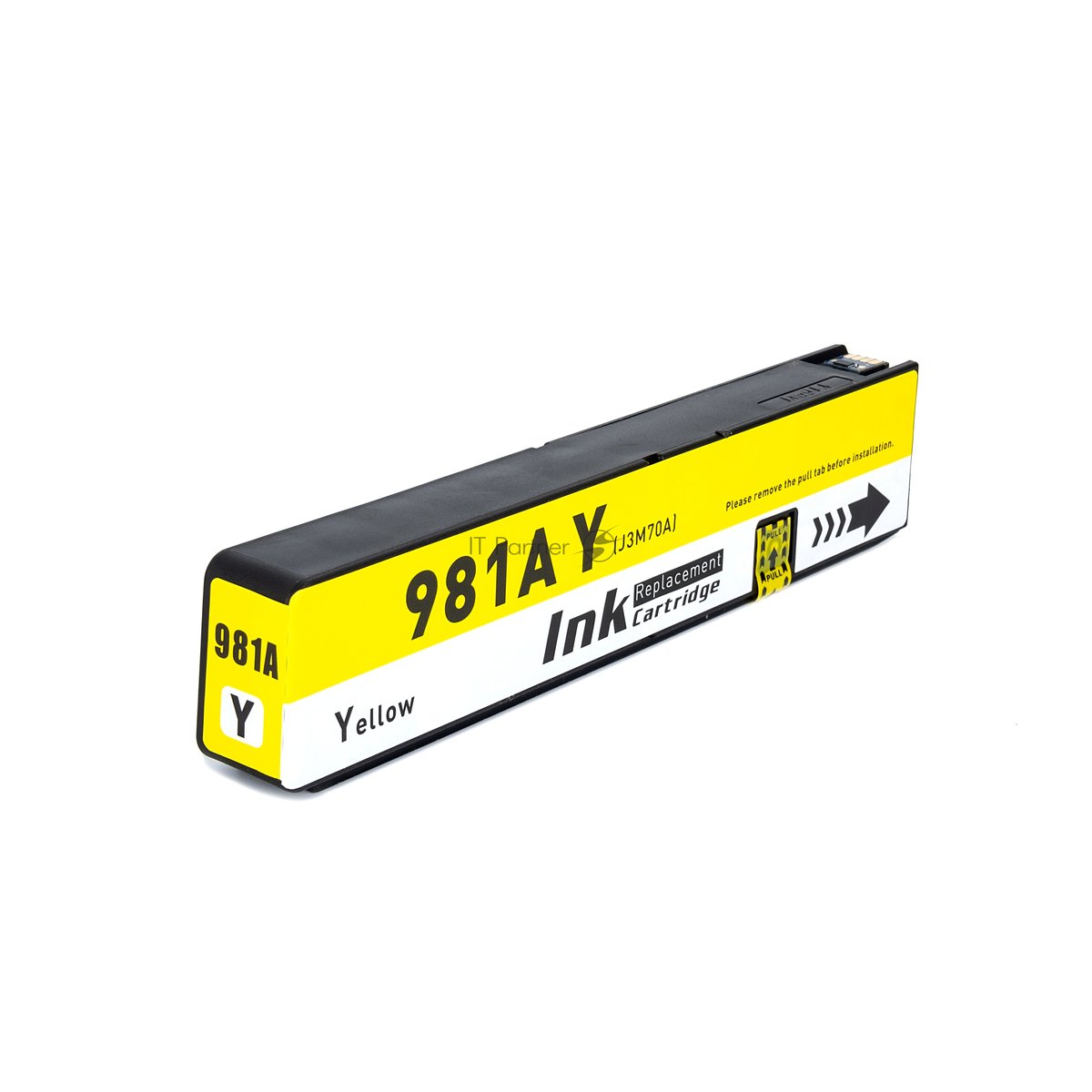 -/ Струйный картридж NV Print 981A (NV-J3M70A) Yellow для HP PageWide 556/586 (100 мл) совместимый
