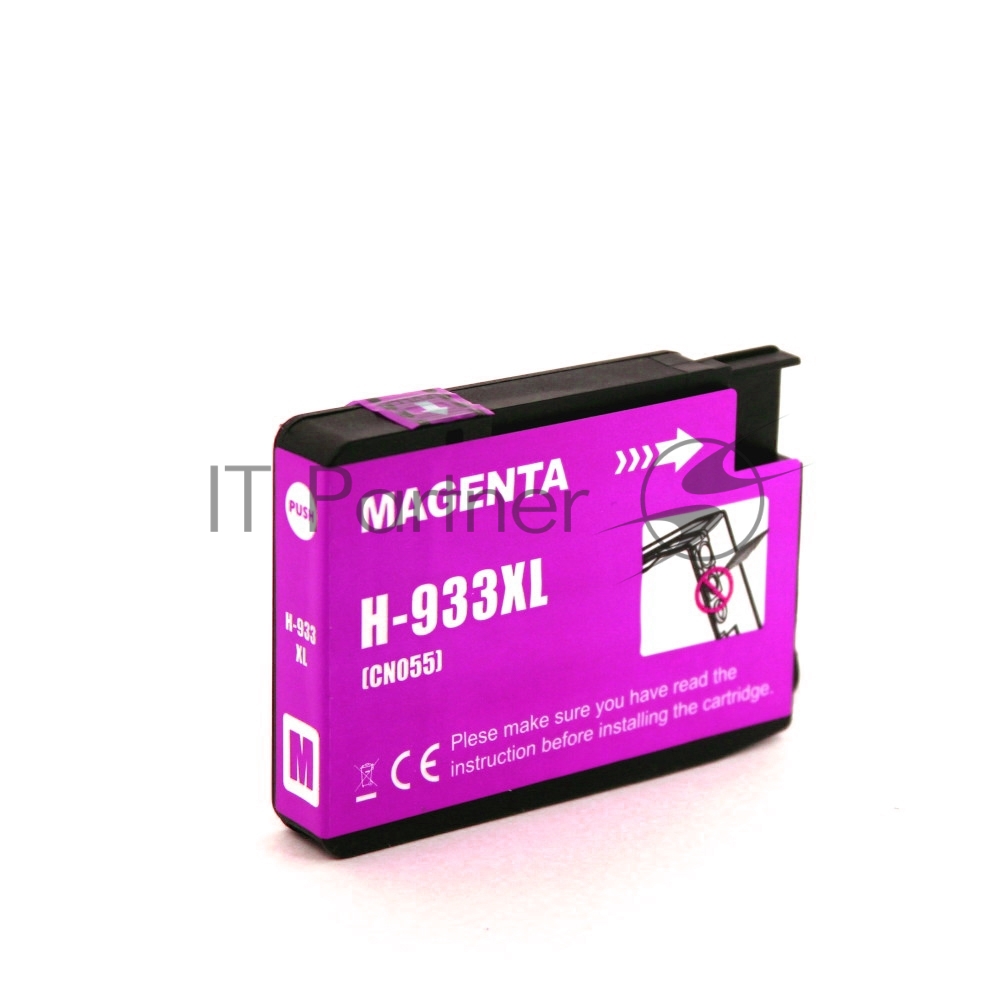 -/ Струйный картридж NV Print 933XLM (NV-CN055AE) Magenta для HP Officejet 6100, 6600, 6700, 7110, 7510, 7610, 7612 (825 стр) совместимый