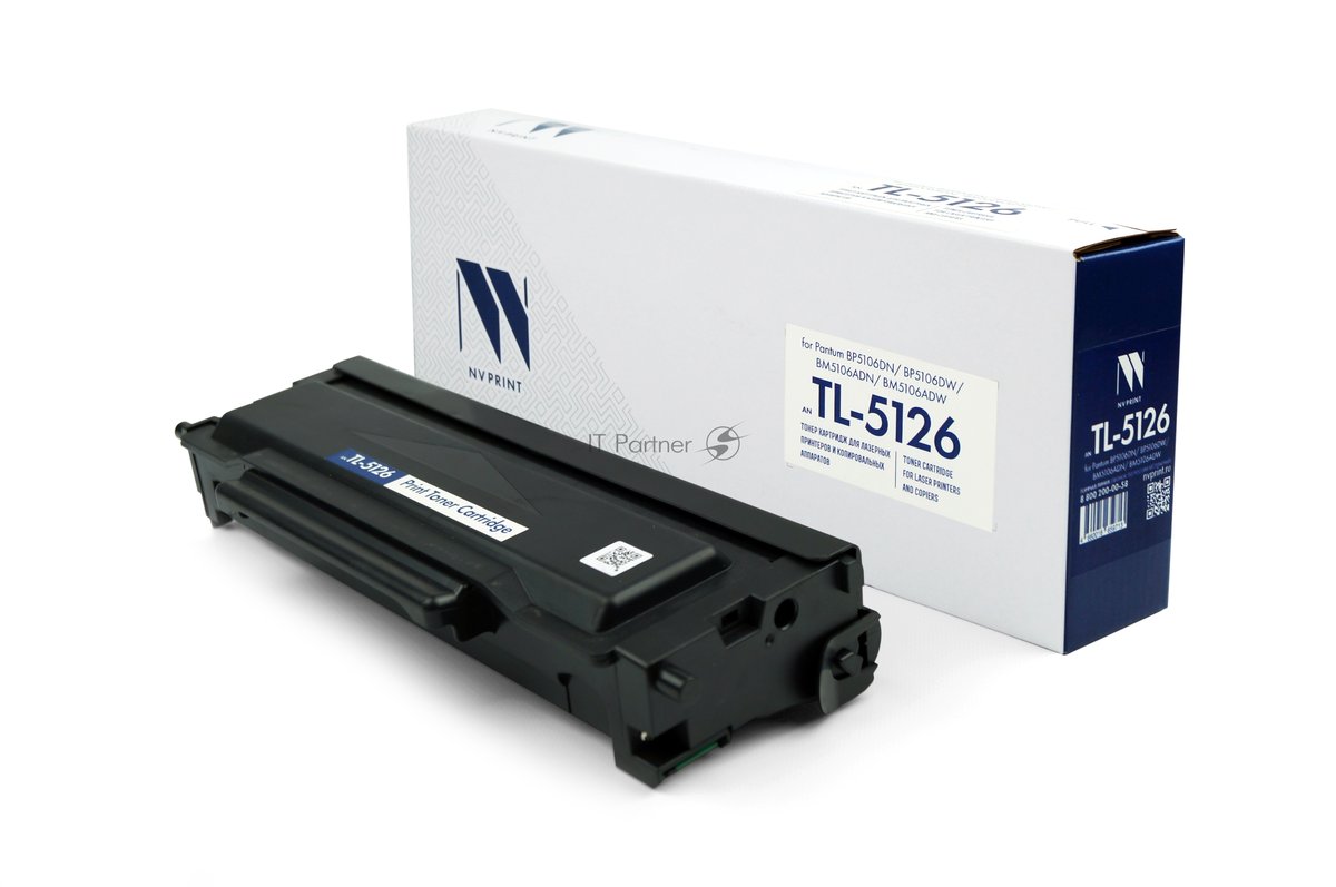 NV Print Картридж совместимый NV-TL-5126 для Pantum BP5106DN/BP5106DW/BM5106ADN/BM5106ADW (3000k)