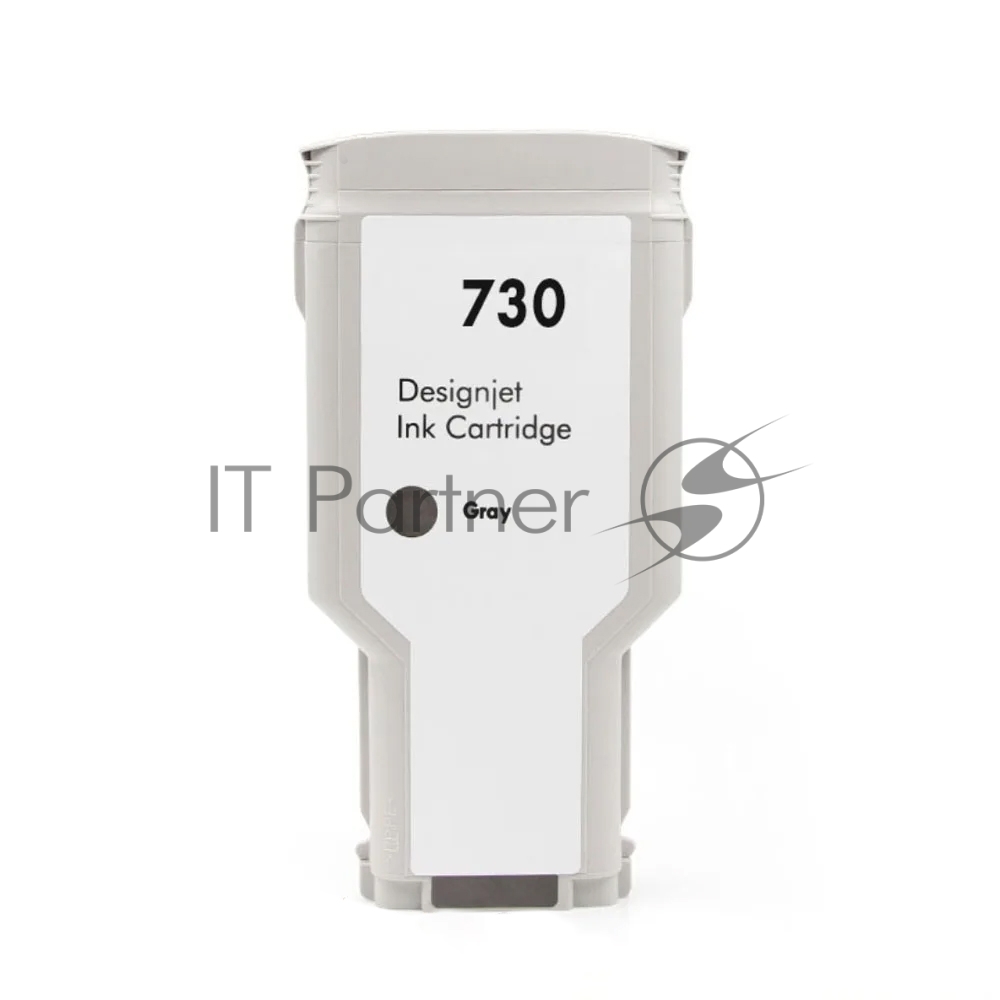 -/ Струйный картридж NV Print 730 (NV-P2V72A) Gray для HP DesignJet T1700, T1600, T2600 (300 мл) совместимый