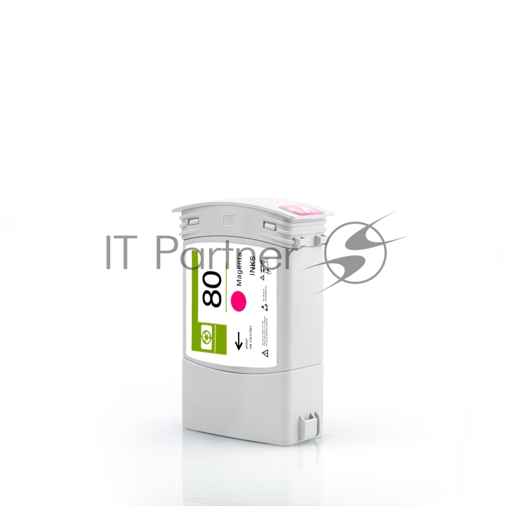 -/ Струйный картридж NV Print 80 (NV-C4847A) Magenta для HP DesignJet 1050c, 1055cm (400 мл) совместимый
