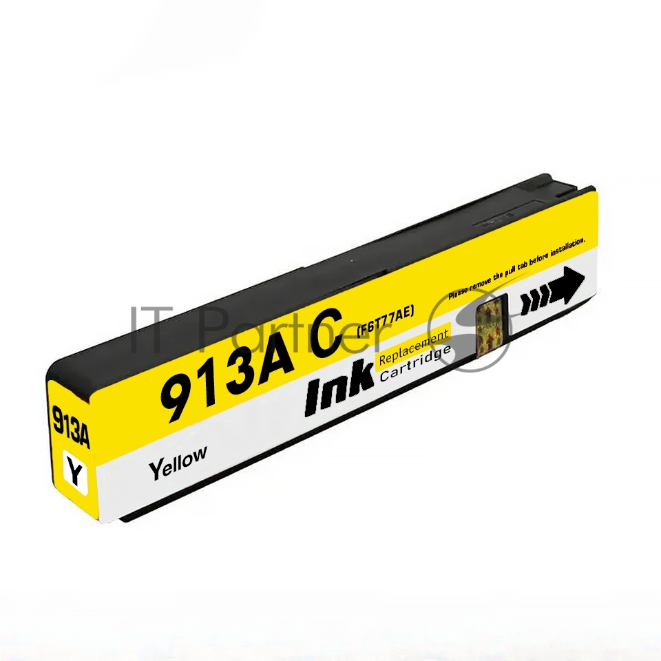 -/ Струйный картридж NV Print 913A (NV-F6T79AE) Yellow для HP PageWide 352dw/377dw (3000 стр) совместимый