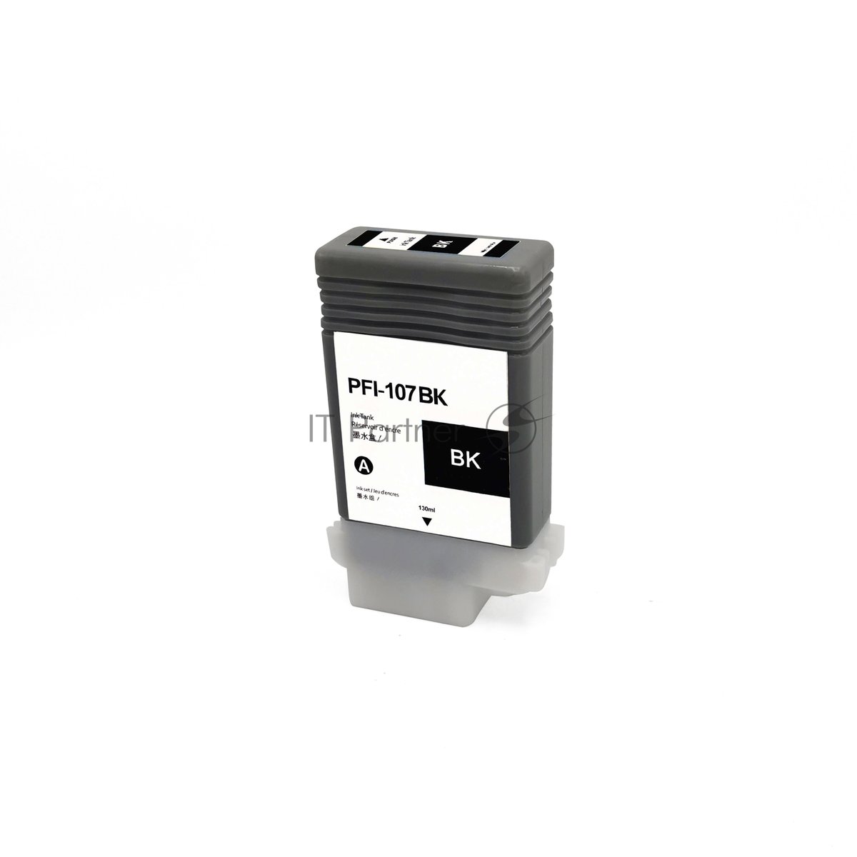 -/ Струйный картридж NV Print PFI-107BK (NV-6705B001) Black для Canon imagePROGRAF iPF670/680/770 (130 мл) совместимый
