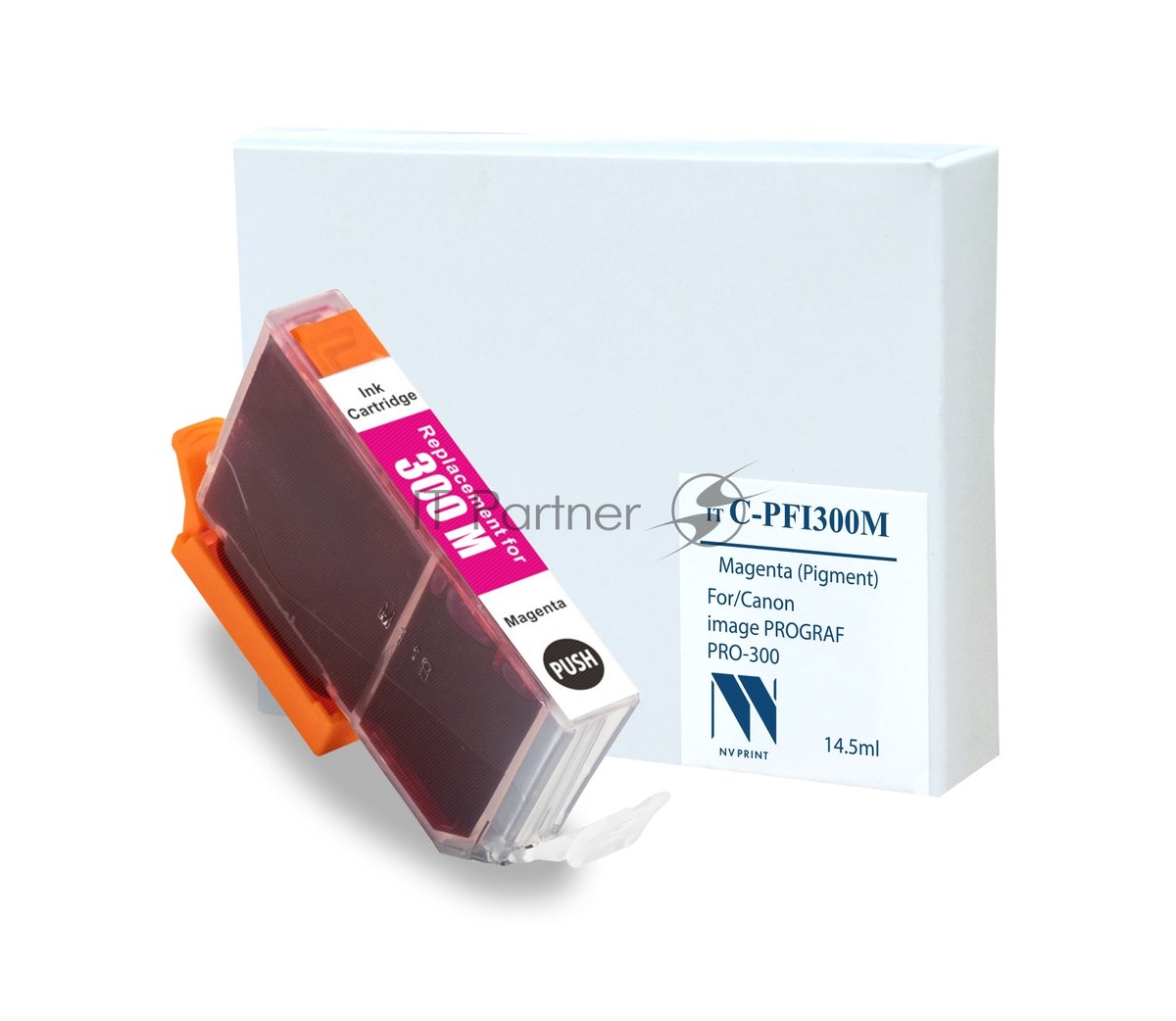 -/ Струйный картридж NV Print C-PFI300 M для Canon imagePROGRAF PRO-300 совместимый