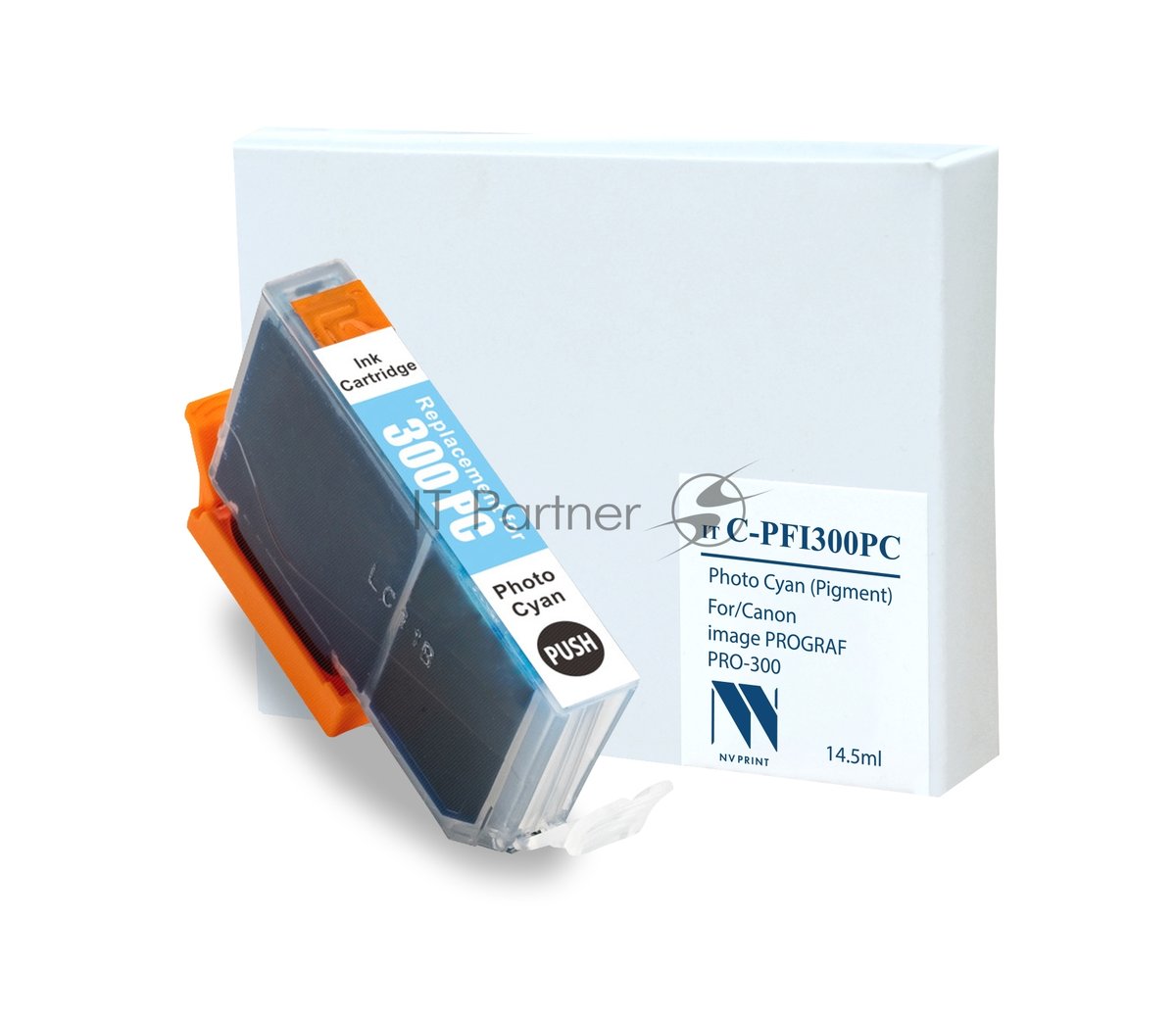 -/ Струйный картридж NV Print C-PFI300 PC для Canon imagePROGRAF PRO-300 совместимый