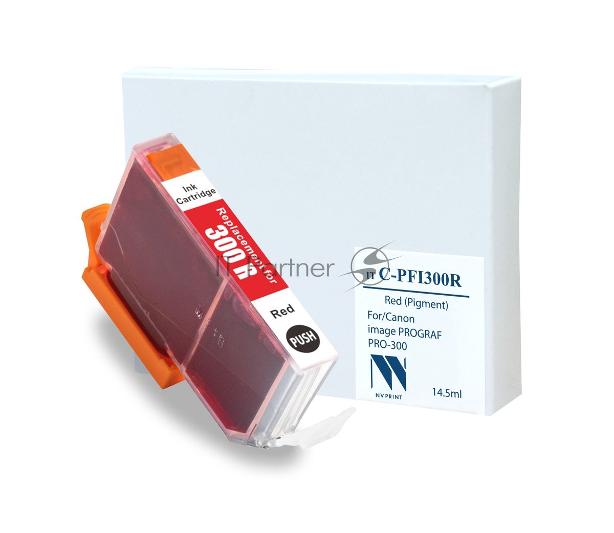 -/ Струйный картридж NV Print C-PFI300 R для Canon imagePROGRAF PRO-300 совместимый