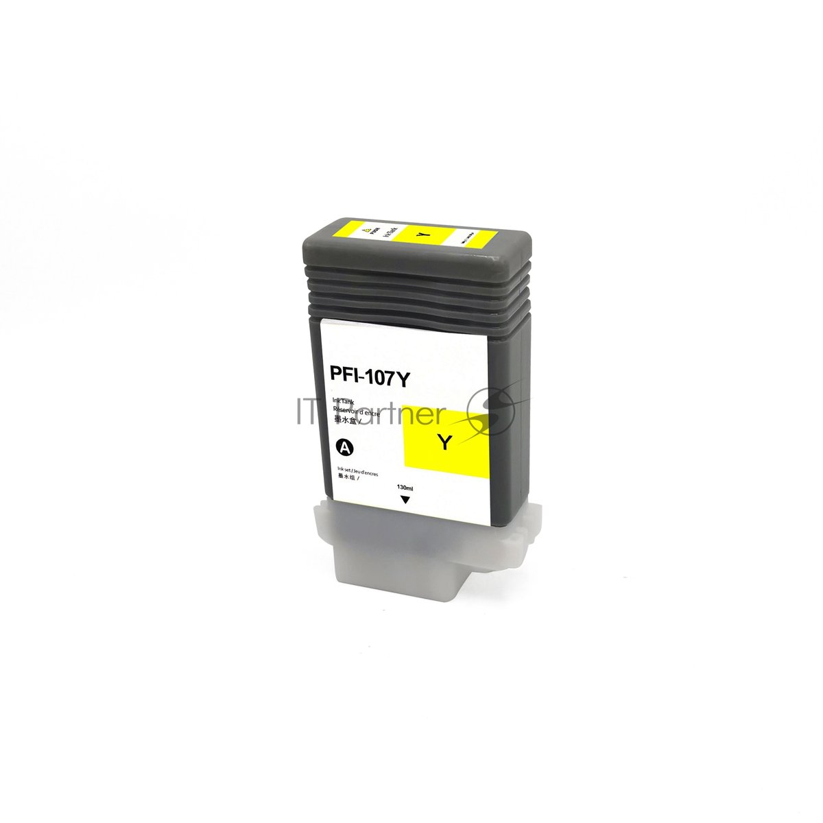 -/ Струйный картридж NV Print PFI-107Y (NV-6708B001) Yellow для Canon imagePROGRAF iPF670/680/770 (130 мл) совместимый