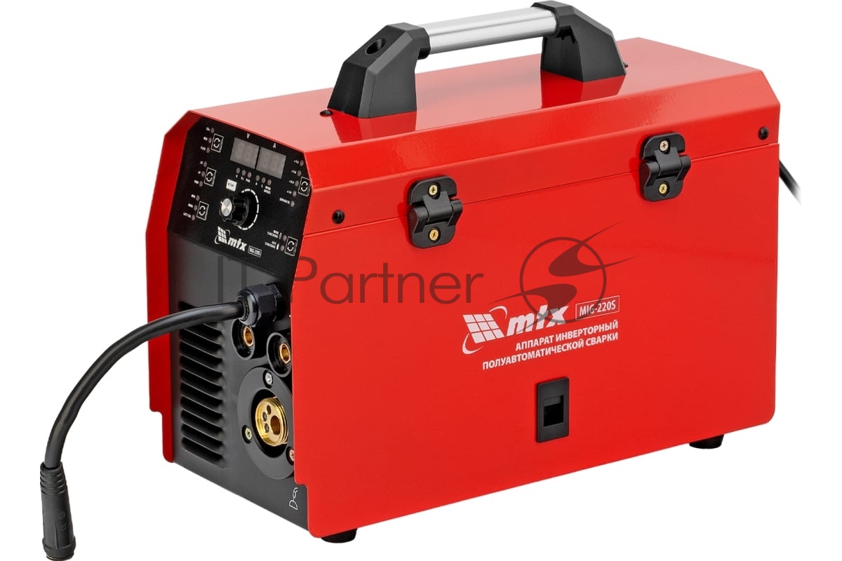 Аппарат инвертор. полуавтомат. cварки MTX MIG-220S, 220A, ПВ 60%, катушка 5 кг