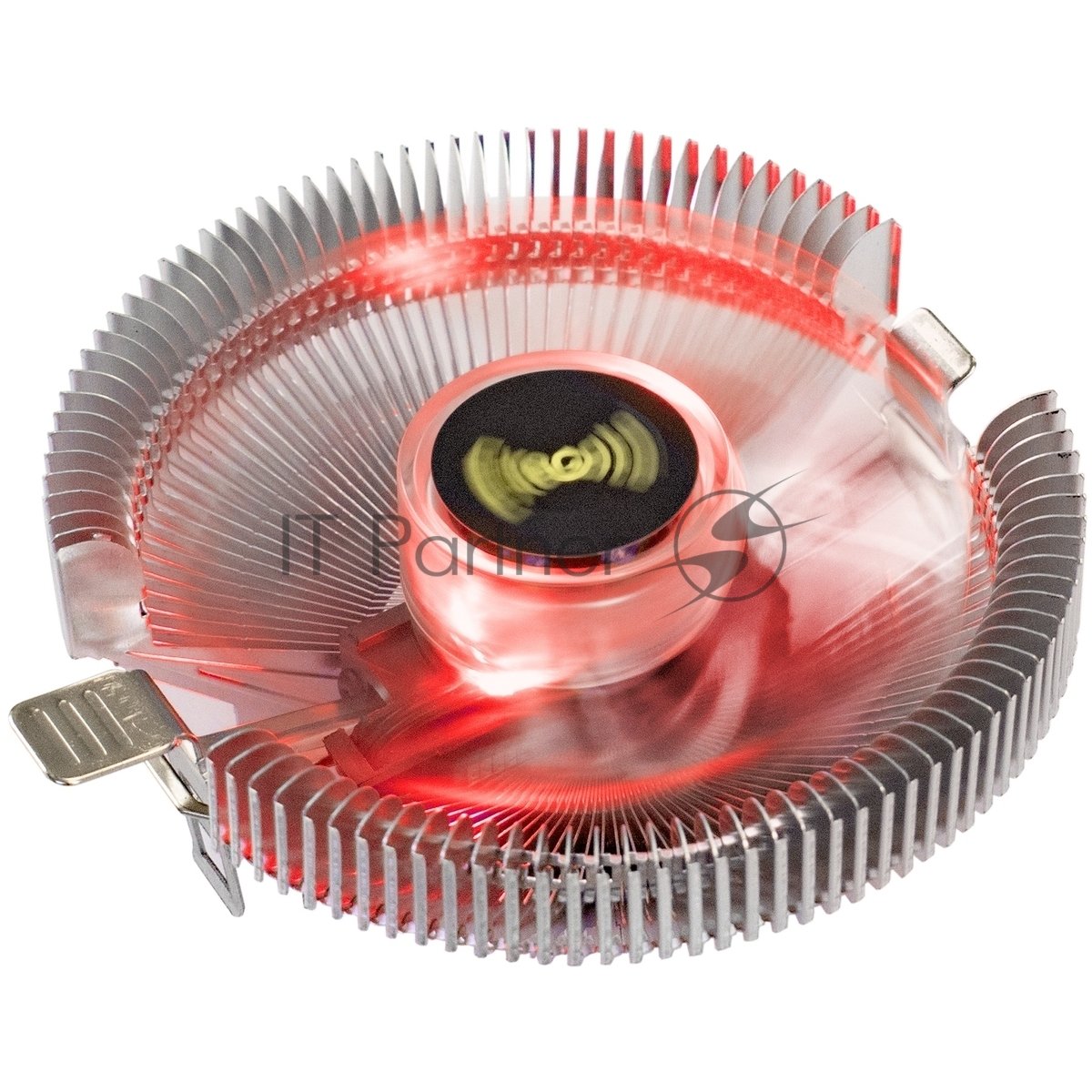 Кулер ExeGate Wizard EE91-PWM.RED (Al, LGA775/1150/1151/1155/1156/1200/1700/1851/AM2/AM2+/AM3/AM3+/AM4/AM5/FM1/FM2/754/939/940, TDP 75W, Fan 90mm, PWM, 800-2400RPM, Hydro bearing, 4pin, 11-24db, 215г, красная подсветка, с термопастой, на защелках, Color Box) <EX286226RUS>