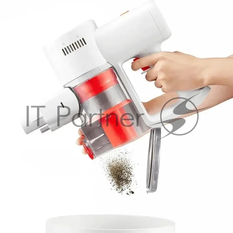 Пылесос вертикальный Xiaomi Vacuum Cleaner G20 Lite EU белый/оранжевый, питание от аккумулятора, 215 Вт, уборка сухая, пылесборник 0.5 л