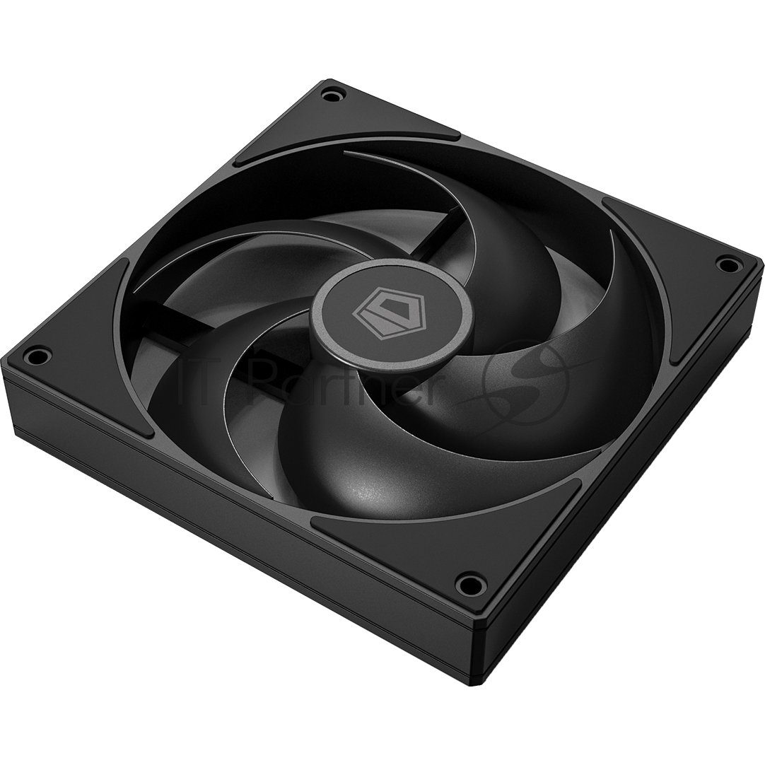 Вентилятор для корпуса ID-Cooling AS-140-K черный, 140 мм, 1800 об/мин, 24.9 дБ, 4 pin