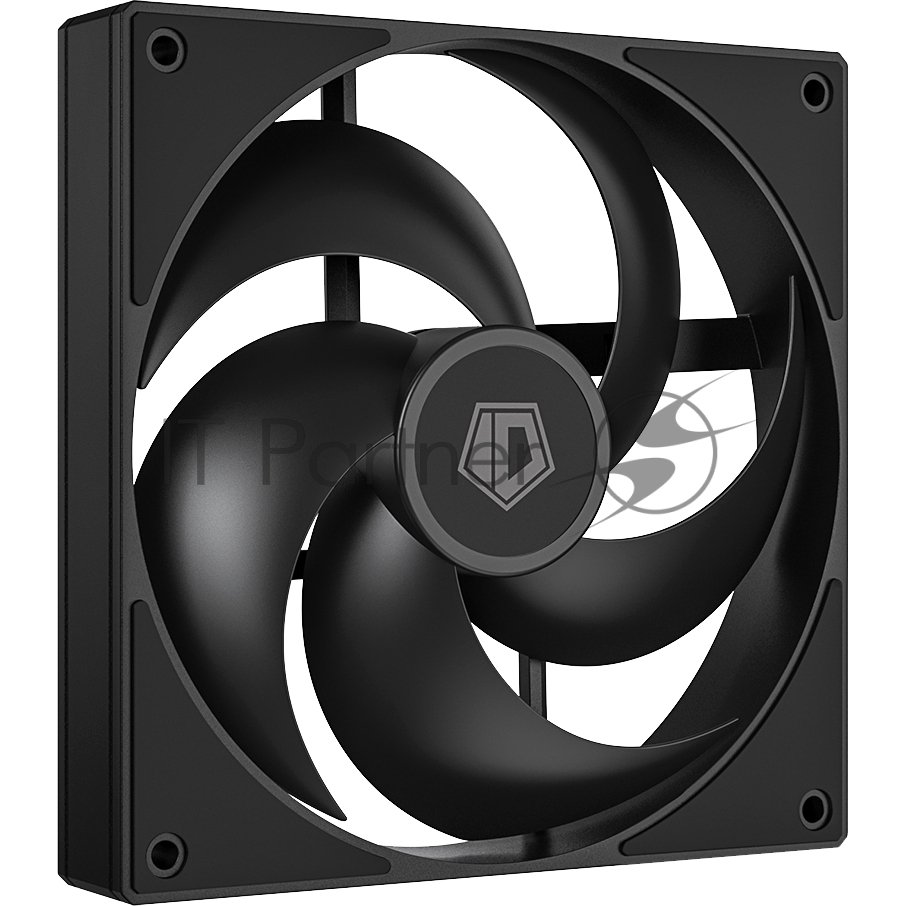 Вентилятор для корпуса ID-Cooling AS-140-K черный, 140 мм, 1800 об/мин, 24.9 дБ, 4 pin