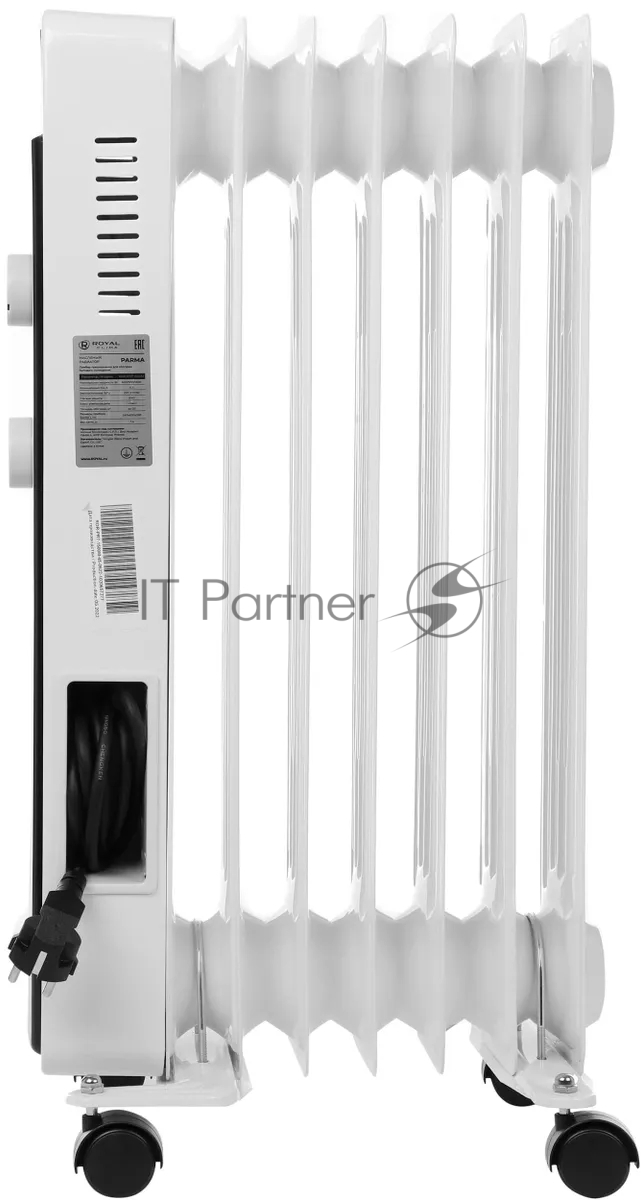Радиатор масляный Royal Clima ROR-PR7-1500M, 7 секций, 1.5 кВт