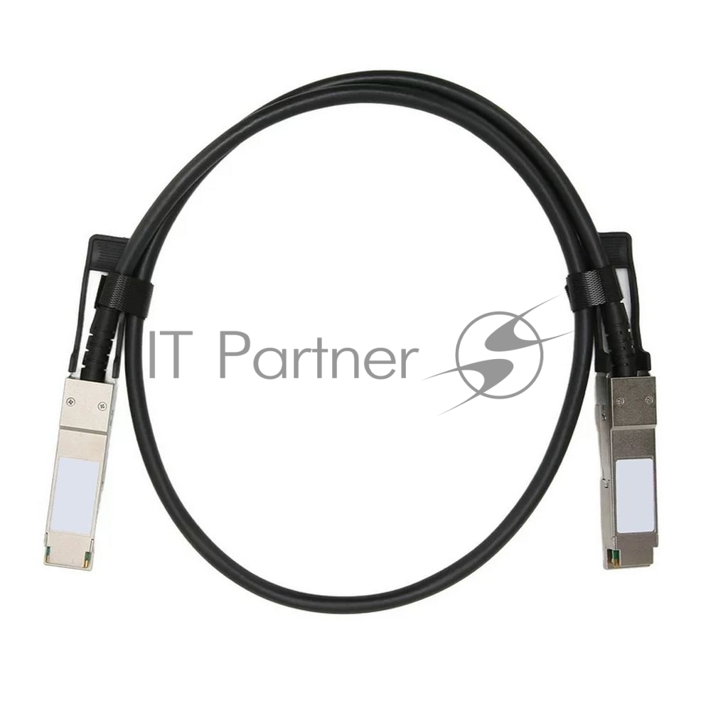 Кабель DAC ACD ACD-DA-QSFP28-QSFP28-1m 100Гбит/с Cu пассив. 1м черный QSFP28-QSFP28