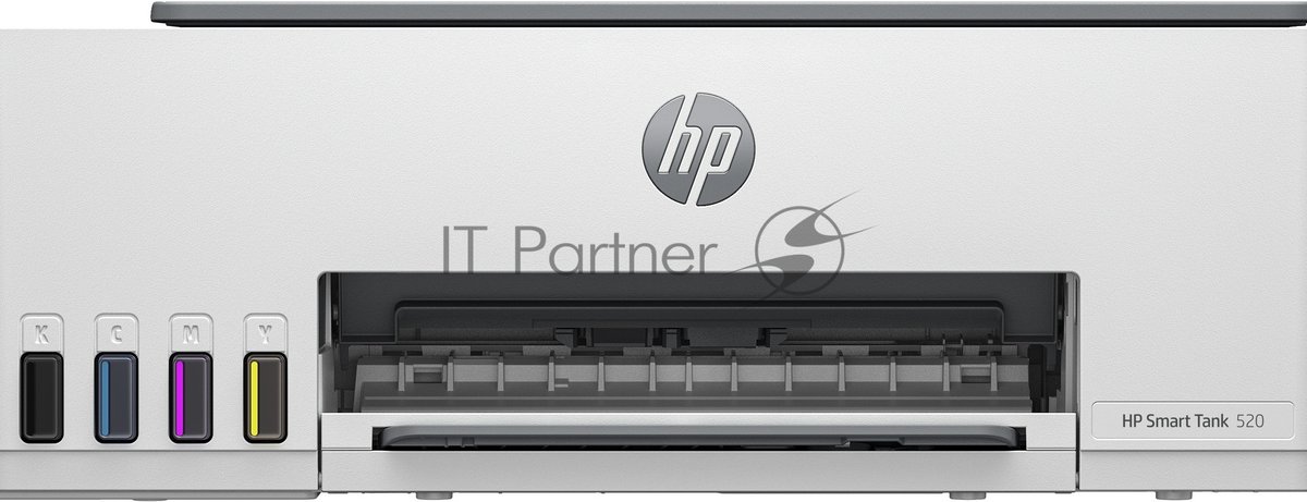 МФУ струйный HP Smart Tank 520 (1F3W2A), A4, цветной, печ. до 12 стр/мин. (ч/б) до 5 стр/мин. (цвет), 1200 x 1200 dpi, USB