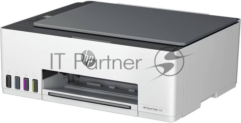 МФУ струйный HP Smart Tank 520 (1F3W2A), A4, цветной, печ. до 12 стр/мин. (ч/б) до 5 стр/мин. (цвет), 1200 x 1200 dpi, USB