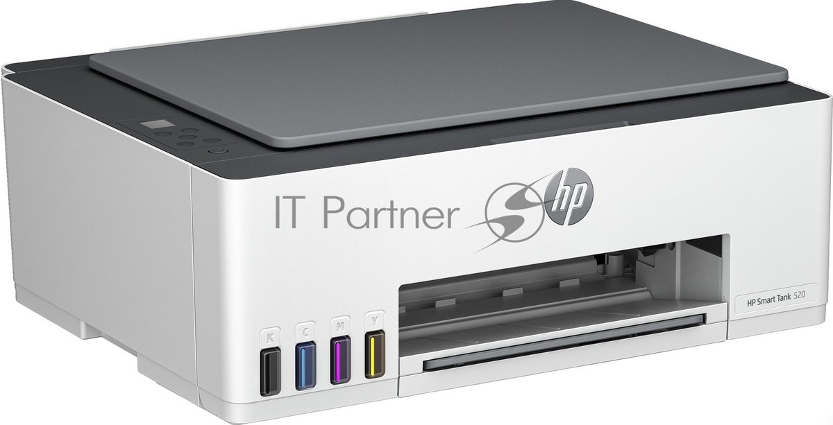 МФУ струйный HP Smart Tank 520 (1F3W2A), A4, цветной, печ. до 12 стр/мин. (ч/б) до 5 стр/мин. (цвет), 1200 x 1200 dpi, USB
