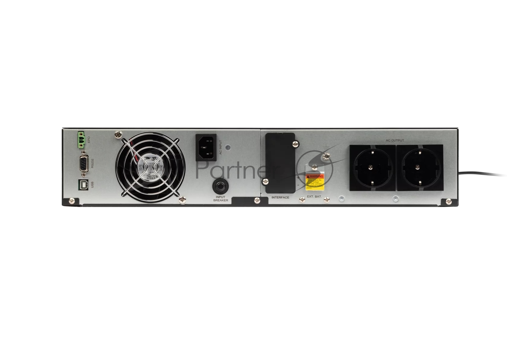 Источник бесперебойного питания SMARTWATT UPS DATA PRO 1kVA Online 1000VA/900W (Euro x2, RS232 USB, SNMP, LCD, 450x440x88(мм), 10,7 кг, гарантия 24м
