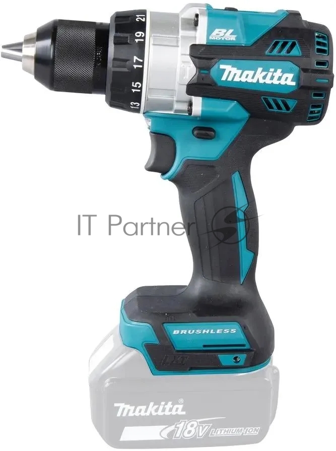 Дрель-шуруповерт Makita DHP486Z, 18 В, 0 Ач, 130 Нм, бесщеточный, ударный