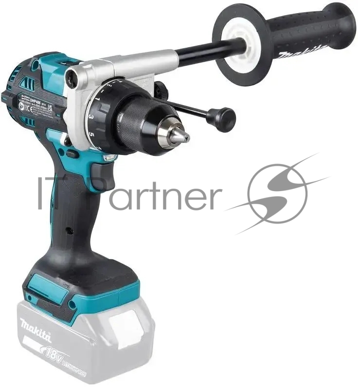 Дрель-шуруповерт Makita DHP486Z, 18 В, 0 Ач, 130 Нм, бесщеточный, ударный
