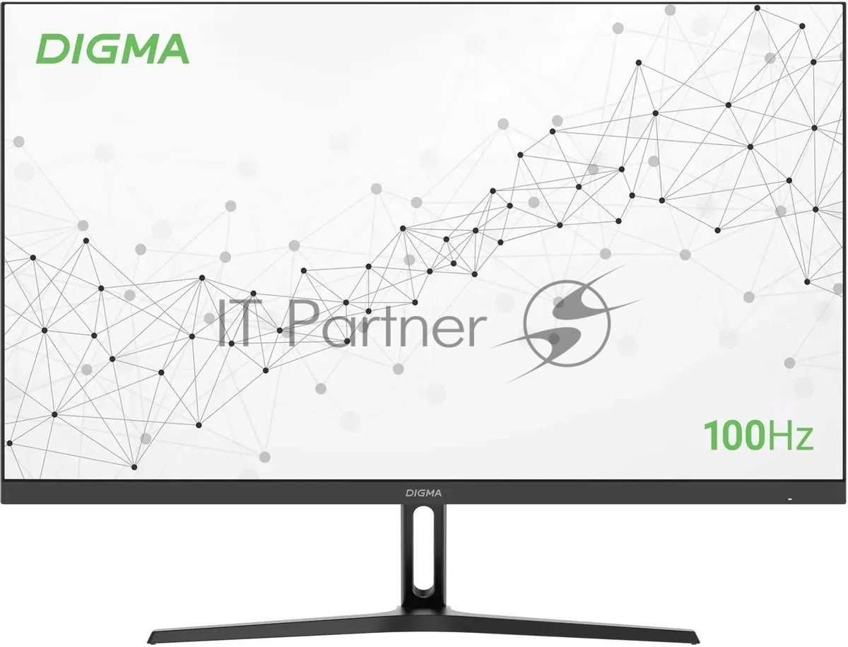 Монитор 23.8" Digma Progress 24P305F IPS 1920x1080, 100 Гц, 5 мс, 16:9, 250 кд/м², 1xHDMI, 1xVGA, 2x2 Вт, черный