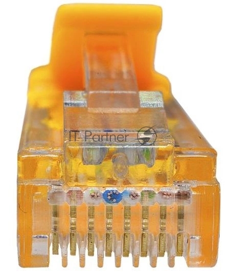Патч-корд Suprlan 10-0161 UTP RJ-45 вил.-вилка RJ-45 cat.5e 0.5м желтый LSZH 24AWG