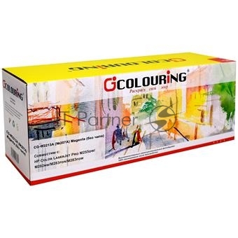 Картридж лазерный Colouring CG-W2213A (№207A) Magenta без чипа (1250 стр) для HP Color LaserJet Pro M255dw/M282nw/M283fdn/M283fdw
