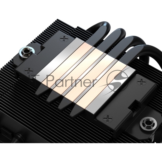 Кулер для процессора ID-COOLING IS-40-XT черный 92мм алюминий/медь 2800rpm 35.2db 4-pin 95W 47мм