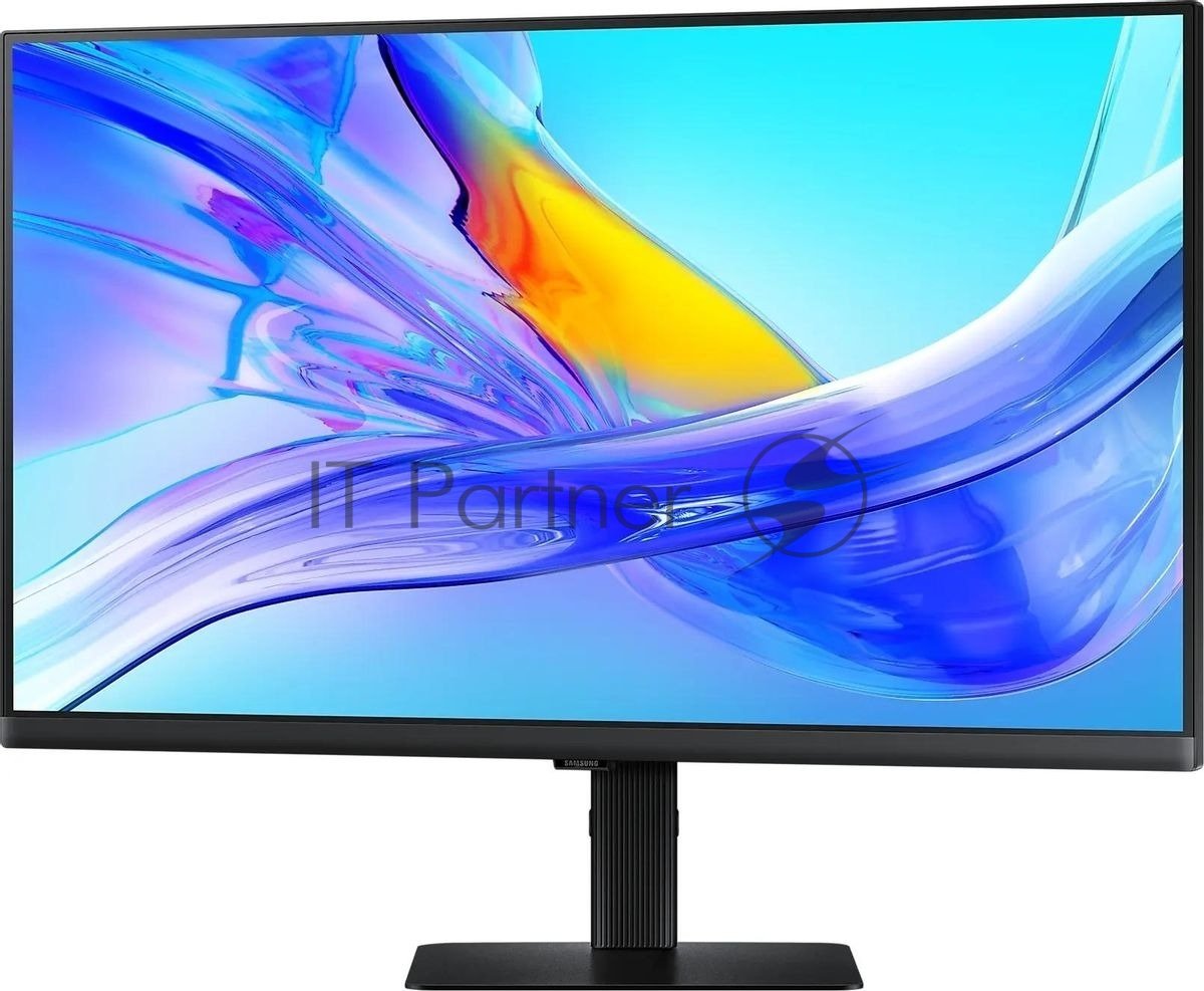 Монитор 27" Samsung ViewFinity S8 S80UD LS27D804UAIXCI IPS 3840x2160, 60 Гц, 5 мс, 16:9, 350 кд/м², 1xHDMI, 1xDP, 1xUSB-C, 3xUSB-A 3.2 Gen 1, 1x3.5 мм, черный