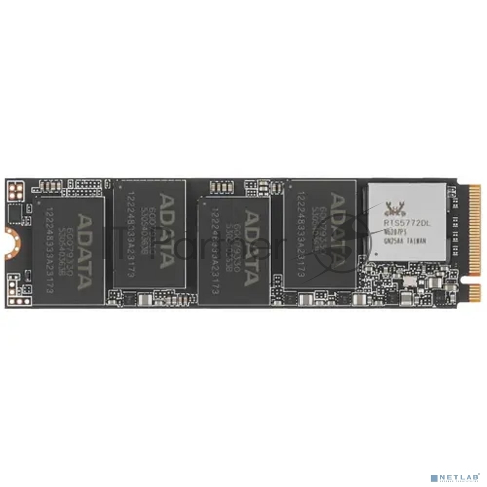 Накопитель SSD ADATA XPG GAMMIX S60, 2Tb, PCIe 4.0 x4, M.2 2280, NVMe, R/W 5000/4200, с радиатором