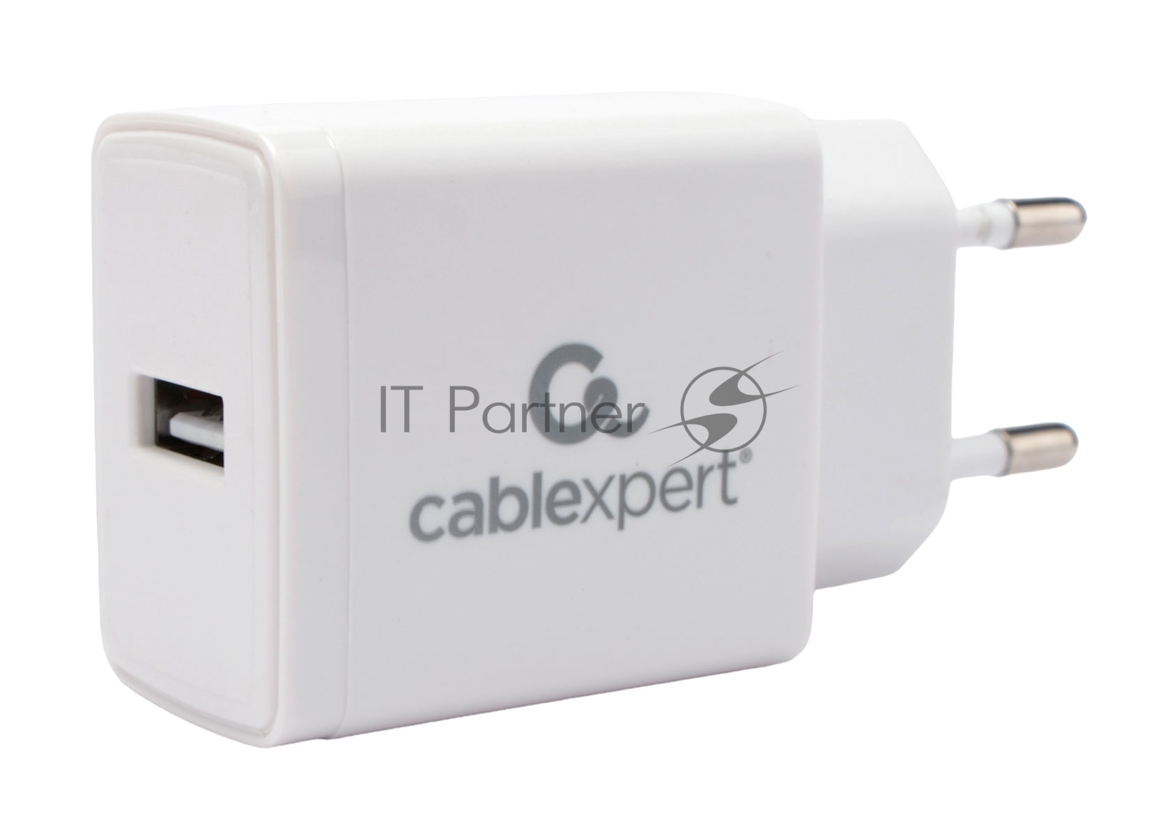 Сетевое зарядное устройство Cablexpert MP3A-PC-56, 5Вт, 1А, 1хUSB, белый, пакет