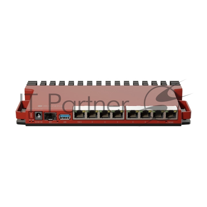 Маршрутизатор MikroTik L009UiGS-RM, 8×1/2.5 Гбит/с + 1×2.5 Гбит/с SFP, управляемый
