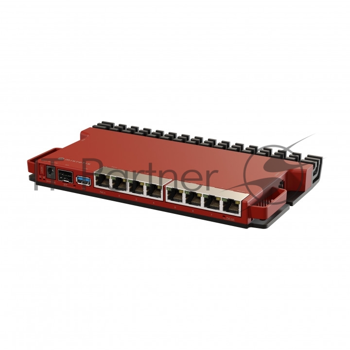Маршрутизатор MikroTik L009UiGS-RM, 8×1/2.5 Гбит/с + 1×2.5 Гбит/с SFP, управляемый