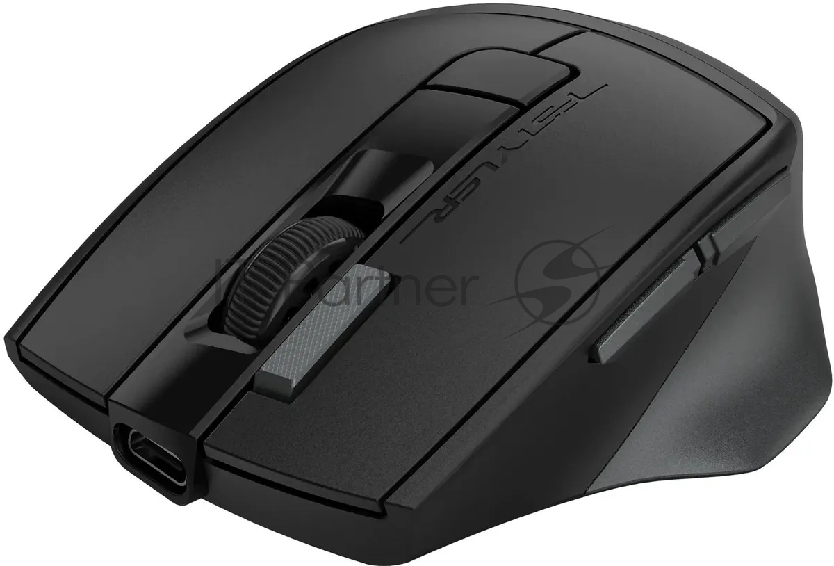 Мышь беспроводная A4Tech Fstyler FB45CS Air2 серый, 2000 dpi, радиоканал, Bluetooth, USB, кнопки - 7