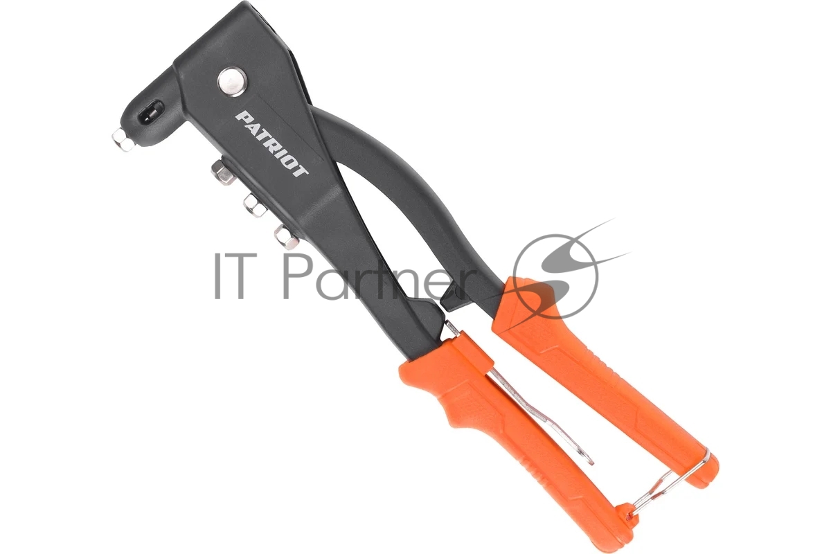 Заклепочник PATRIOT RP 270, усиленный литой корпус, набор заклепок (по 15шт х 2,4-3,2-4,0-4,8 мм)