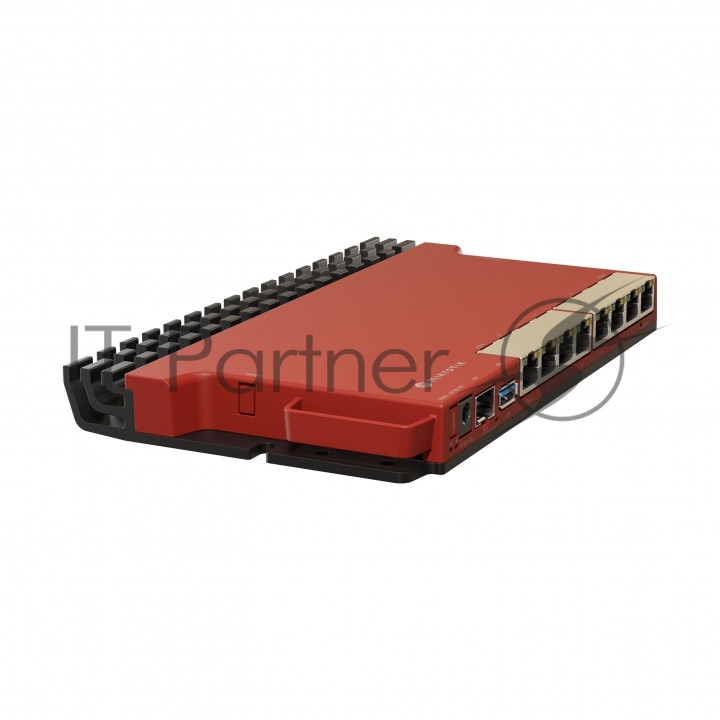 Маршрутизатор MikroTik L009UiGS-RM, 8×1/2.5 Гбит/с + 1×2.5 Гбит/с SFP, управляемый