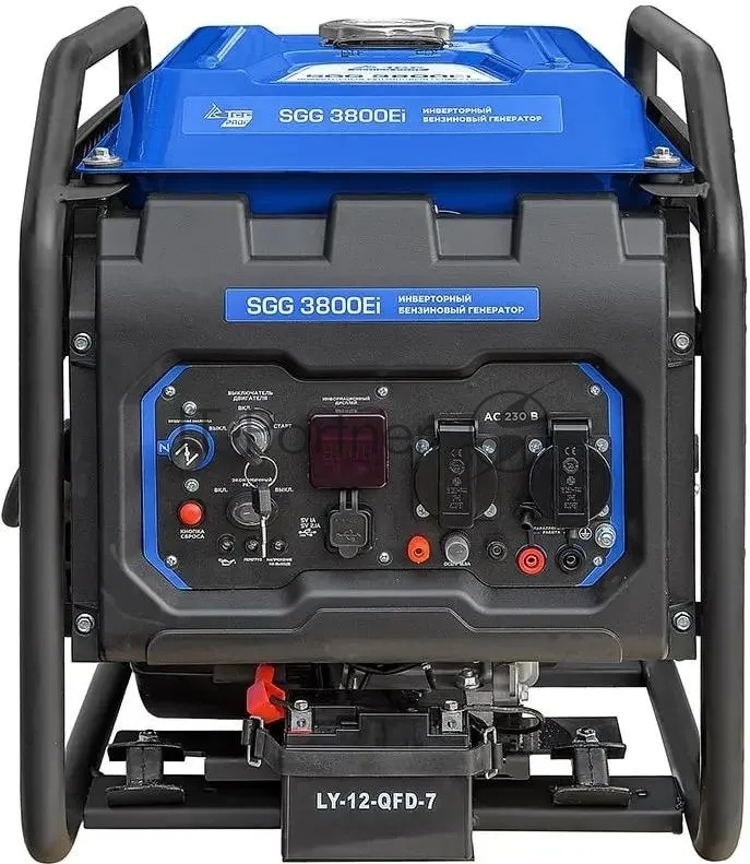 Электрогенератор бензиновый инверторный ТСС SGG 3800Ei, 3.6 кВт, 74 дБ, 34 кг