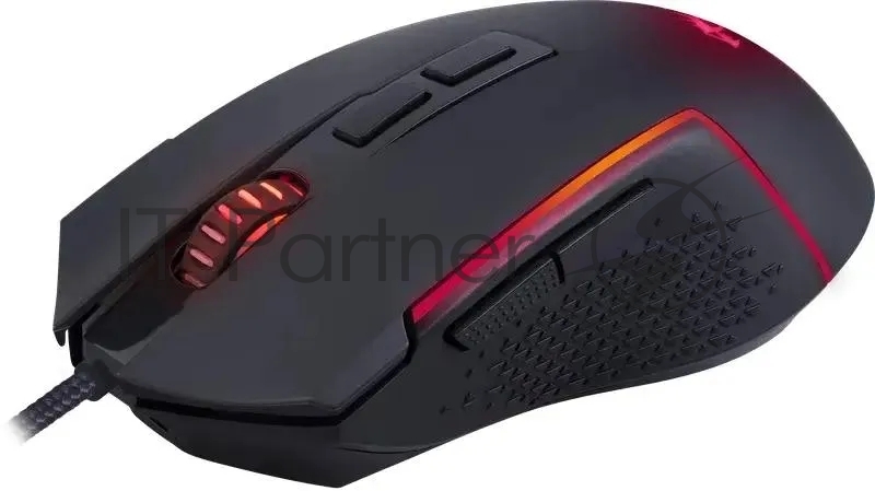 Мышь проводная DEFENDER Redragon Trident Lite (Трезубец Лайт) черный (USB, 8000dpi, 7but) (72018)