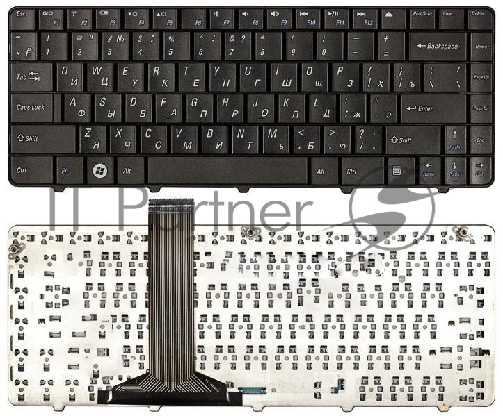 Клавиатура для ноутбука Dell Inspiron 11z 1110 черная