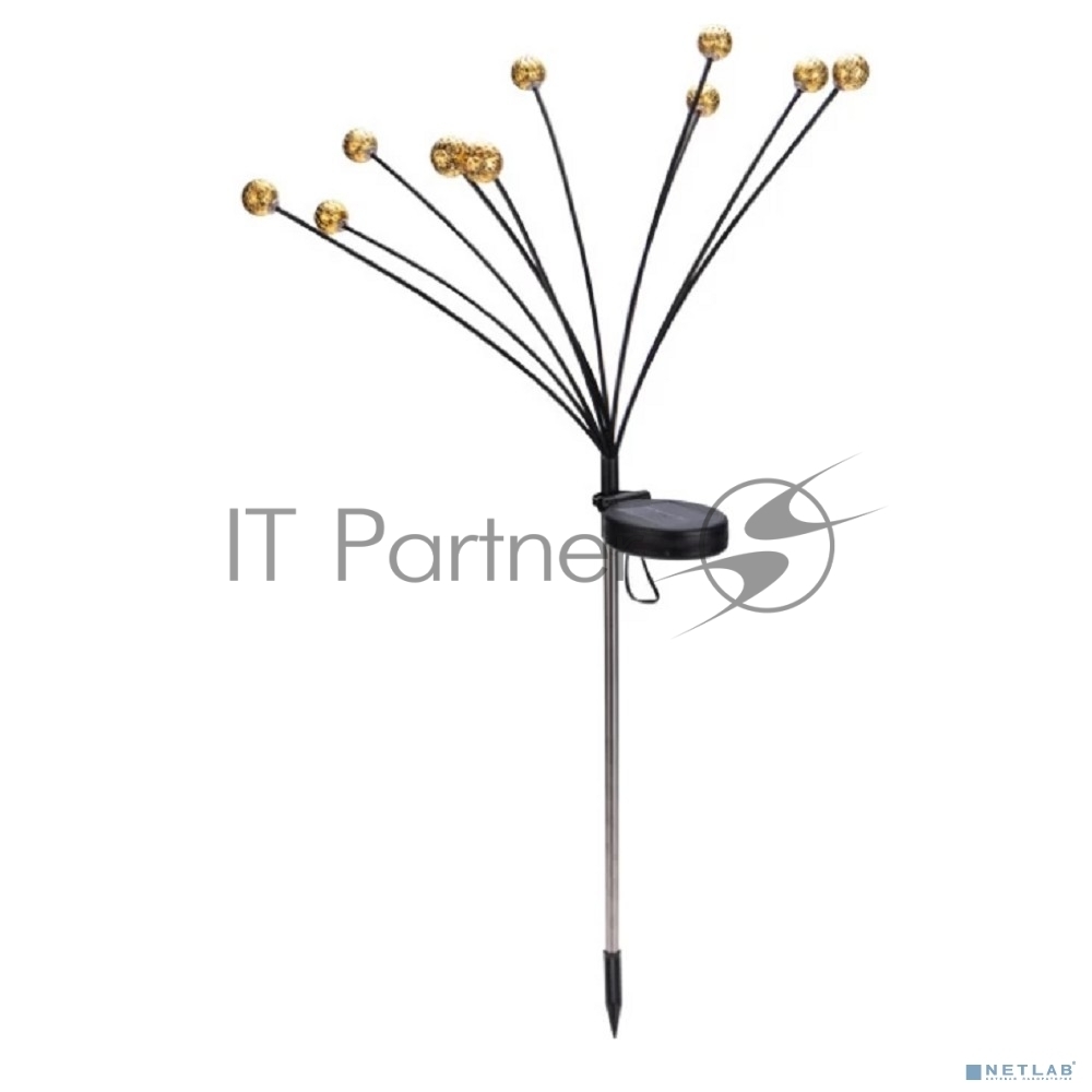 Rexant 602-2401 Светильник грунтовый Лалели, 3000К, встроенный аккумулятор, солнечная панель, коллекция Стамбул 