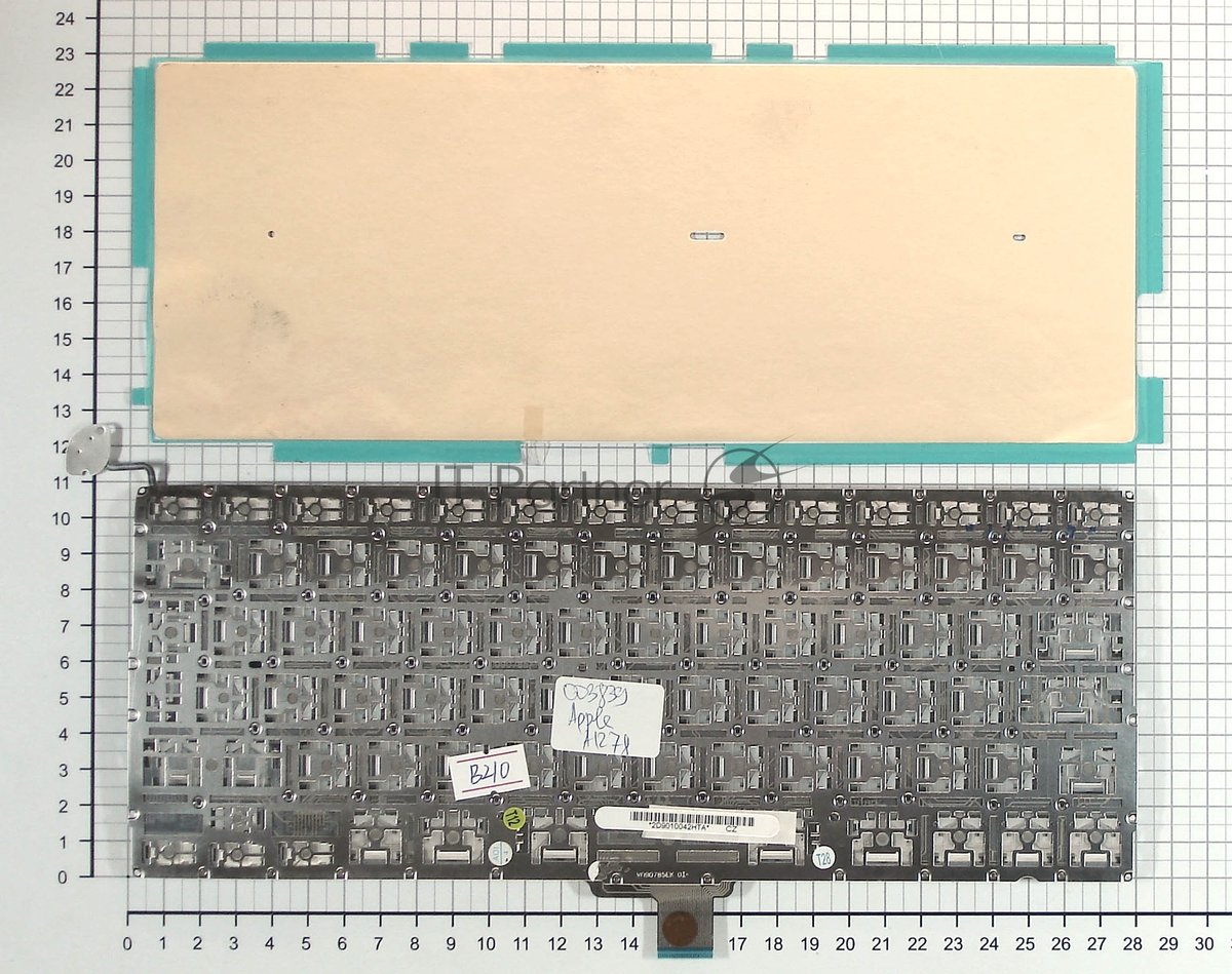 Клавиатура для ноутбука MacBook A1278 2010+ RU