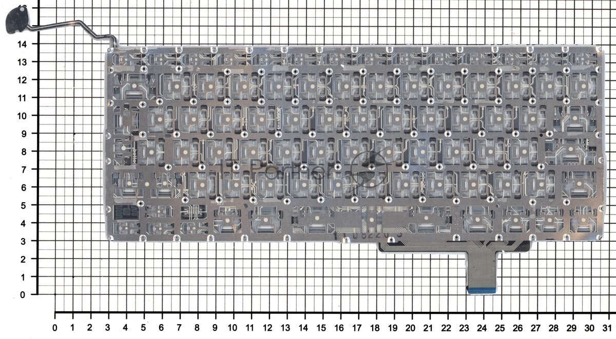 Клавиатура Apple 9047, для MacBook A1297, черная