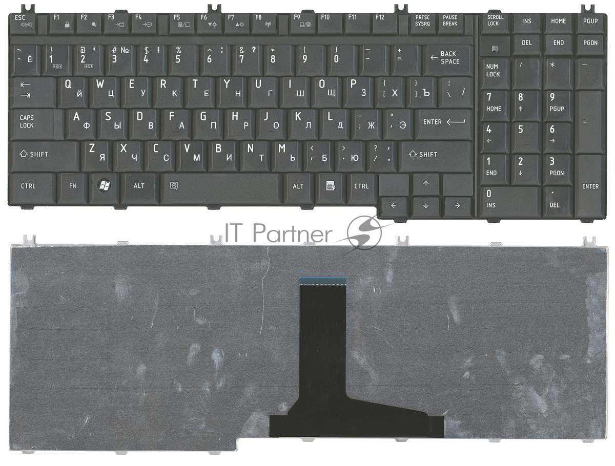 Клавиатура для ноутбука Toshiba Tecra A11 черная