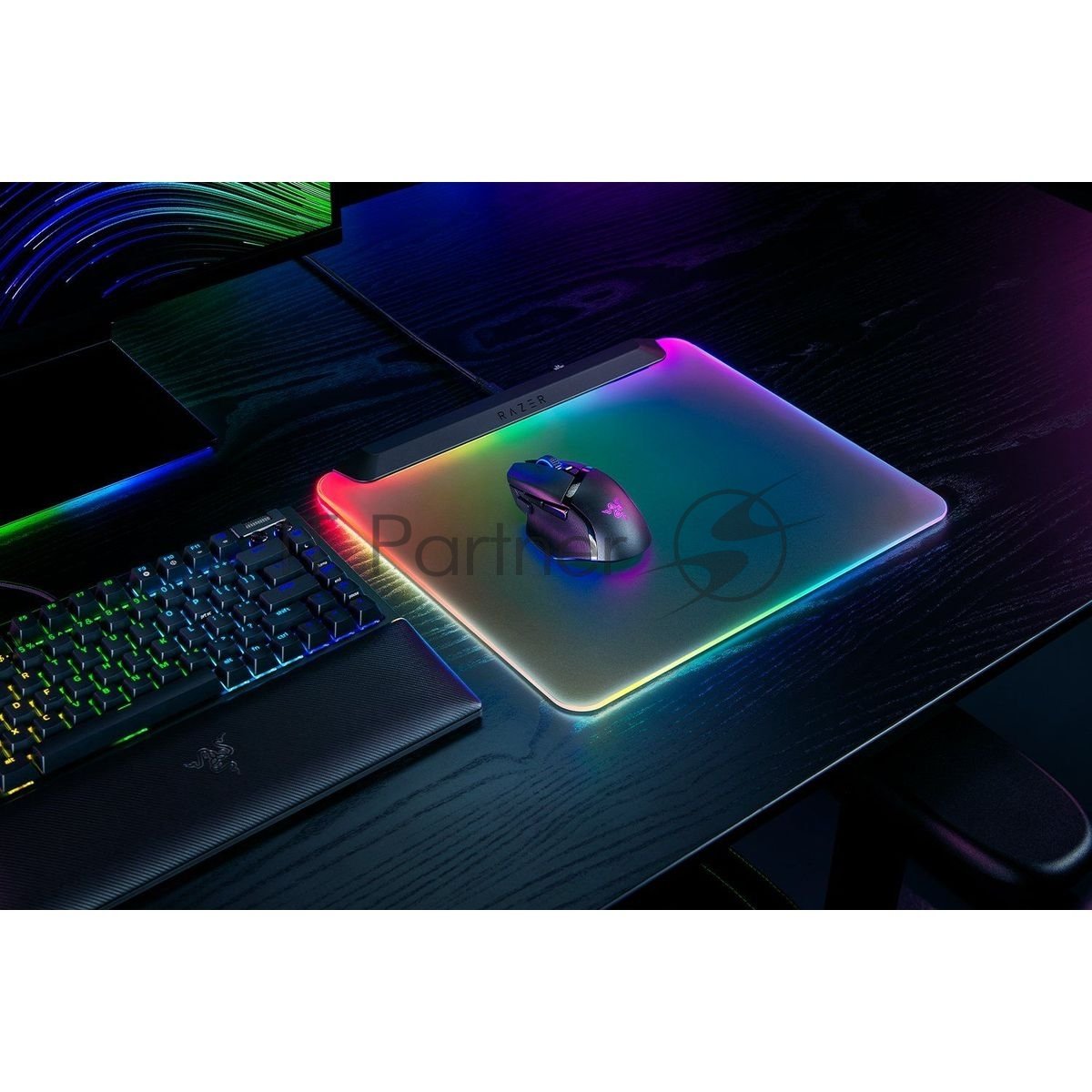 Игровой коврик для мыши Razer Firefly V2 Pro Black Hard Surface Mouse Mat