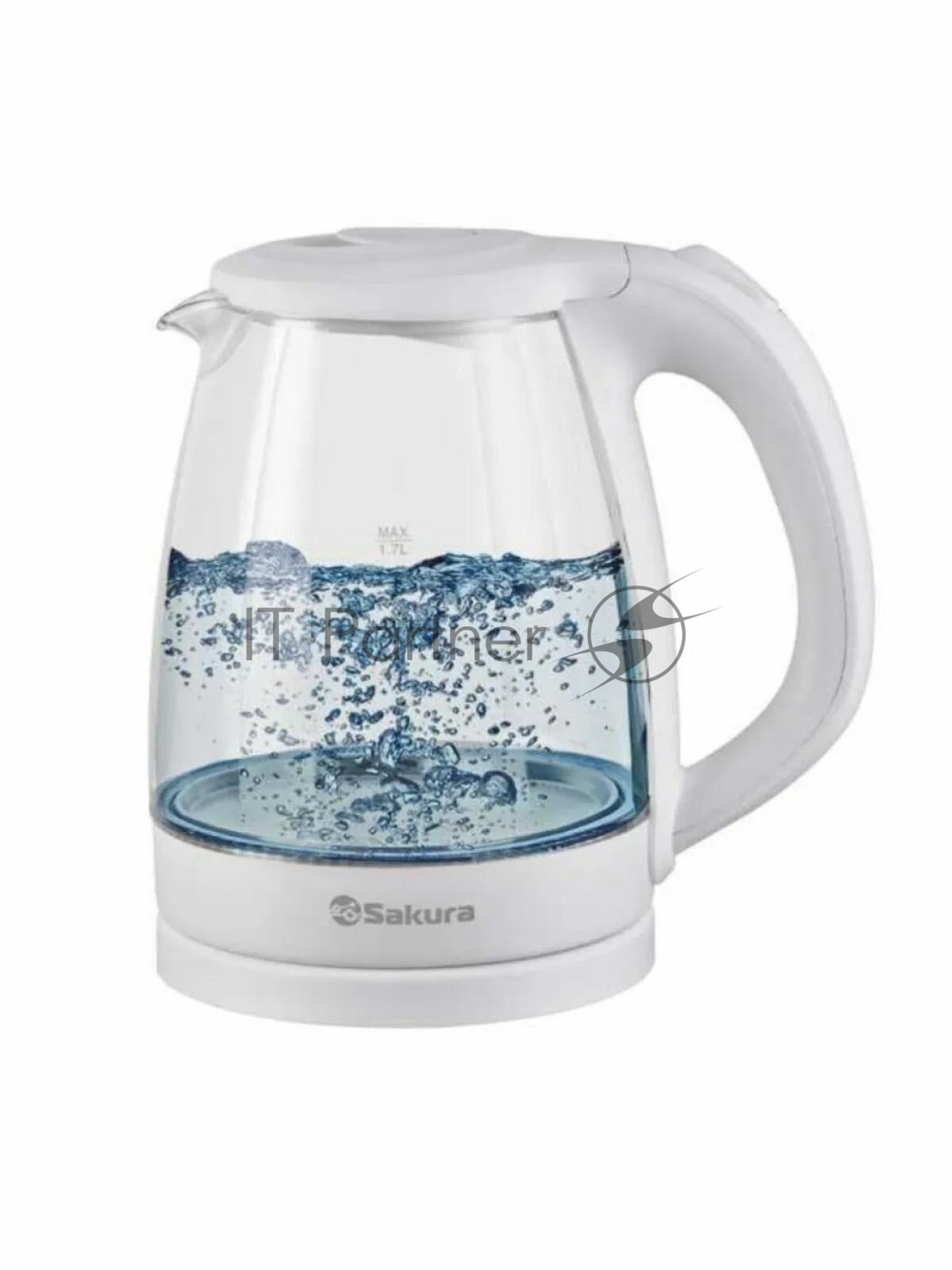 Чайник электрический Sakura SA-2733W белый, 1,7 л., 2200 Вт