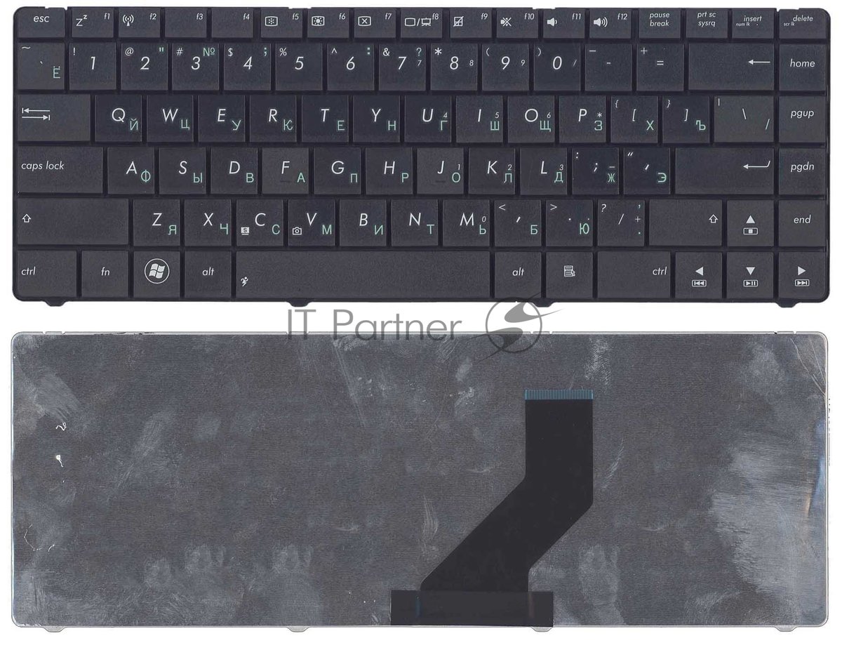 Клавиатура для ноутбука Asus K45D черная