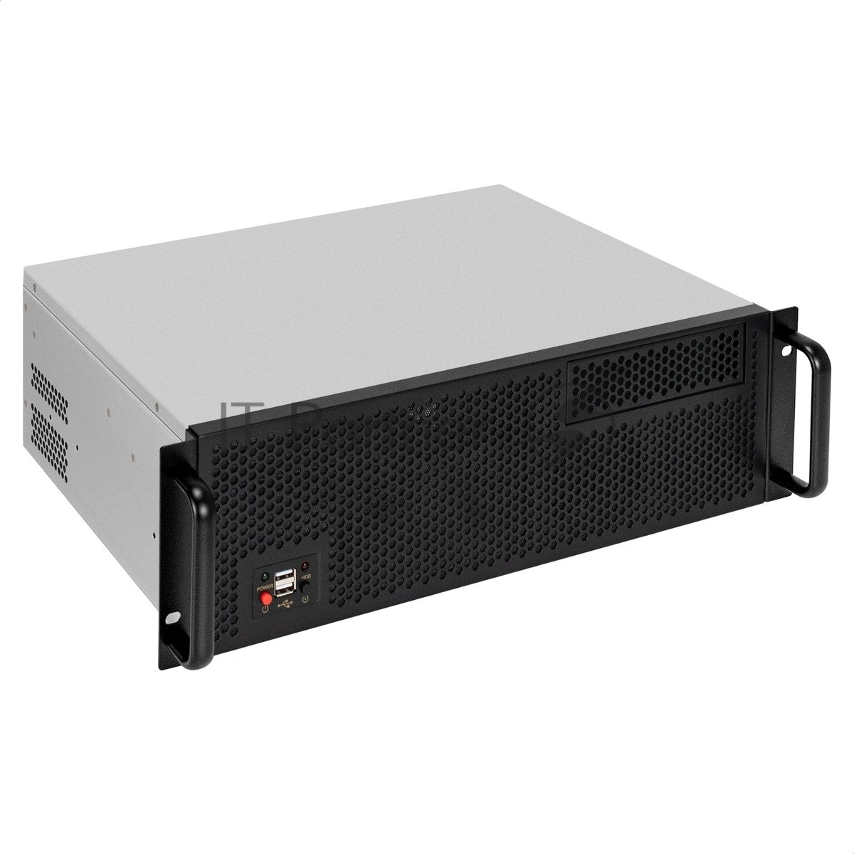 Exegate EX297868RUS Серверный корпус ExeGate Pro 3U300-03 <RM 19", высота 3U, глубина 300, БП 1000PPH-SE 80 PLUS® Bronze, USB>